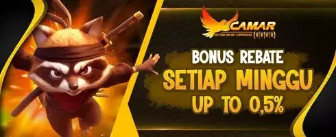 Rebate Harian Slot Game 0.5% promotion banner